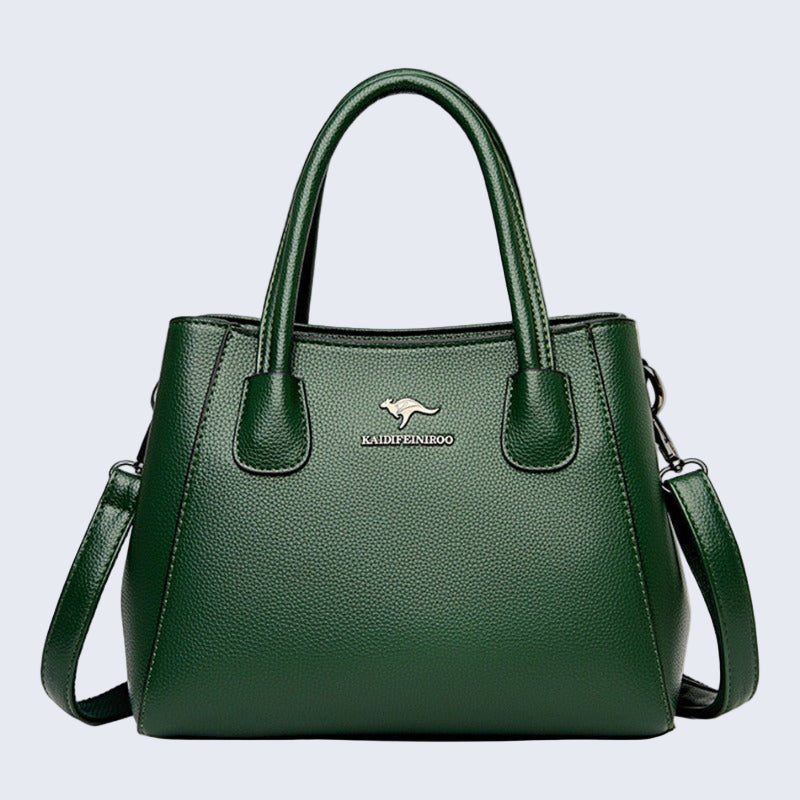 Bolsa Cruzada de Piel Patricia