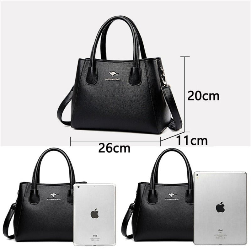 Bolsa Cruzada de Piel Patricia