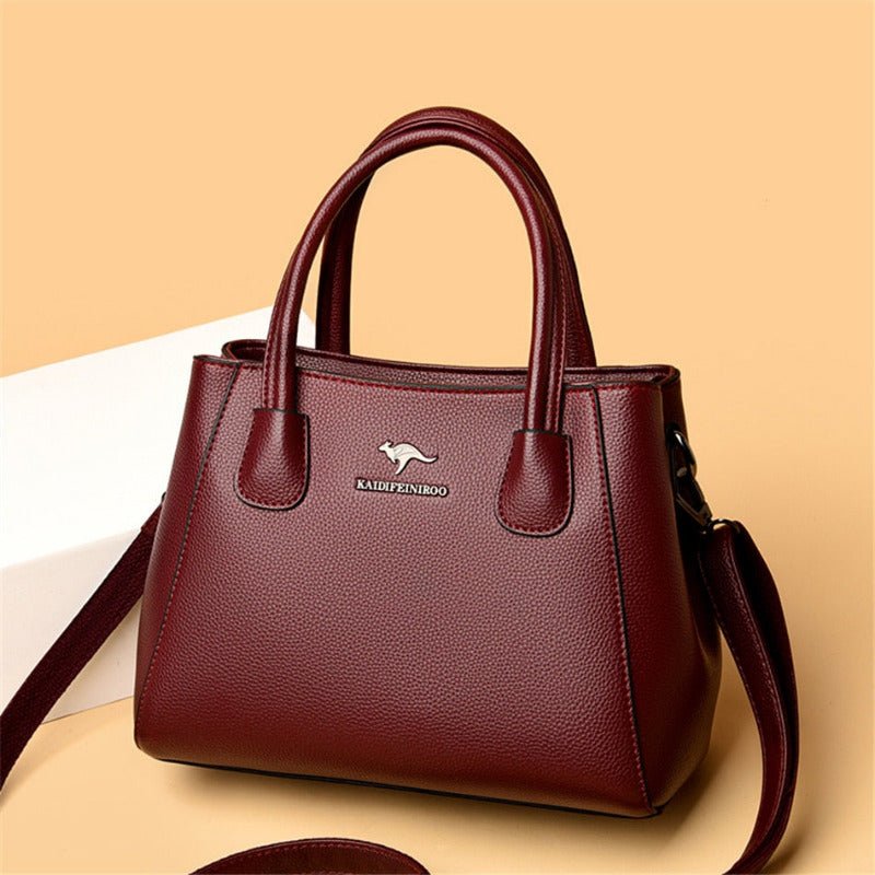 Bolsa Cruzada de Piel Patricia